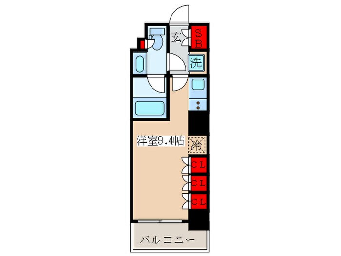 プライムメゾン板橋の物件間取画像