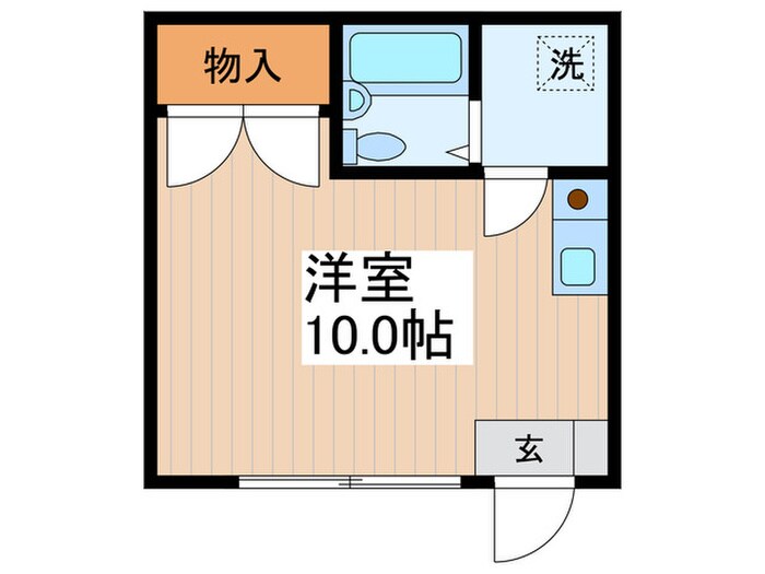 ユ－アイハイムの物件間取画像