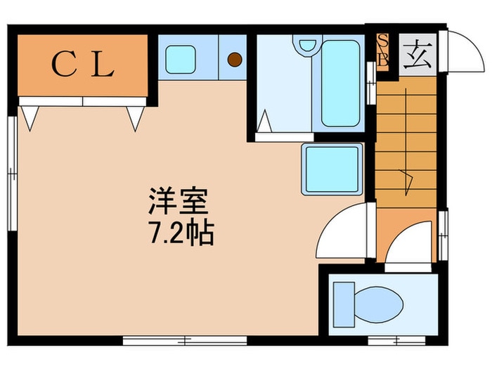 東田Ｃ棟の物件間取画像