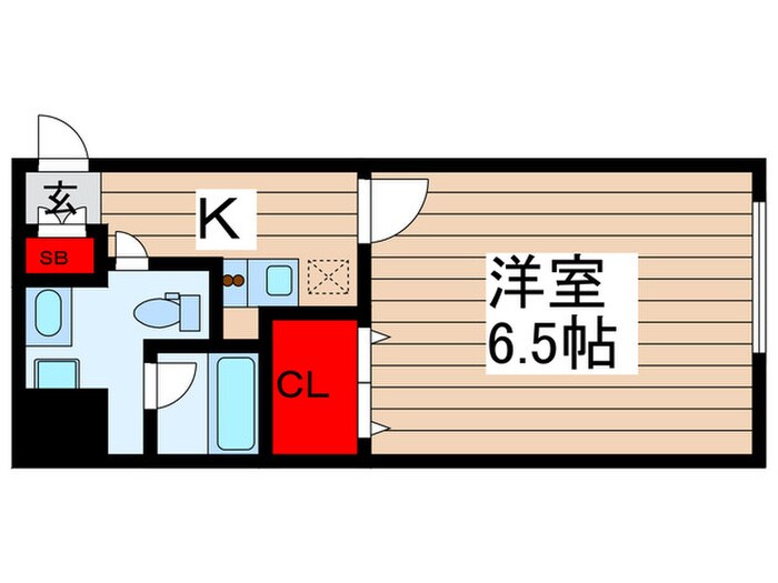 スタンズ門前仲町の物件間取画像