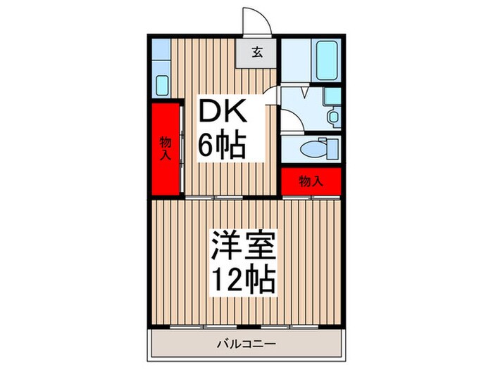 グリーンシティ小手指の物件間取画像