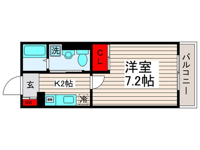 Ｃａｓａ 　Ｖｅｒｄｅの物件間取画像