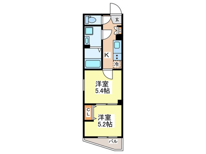 COMPOSITE KOUENJIの物件間取画像