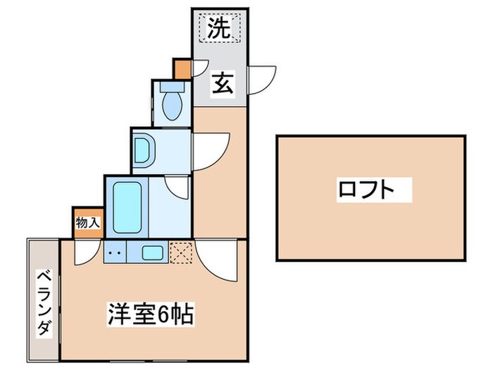 カスティーロ柳沢の物件間取画像