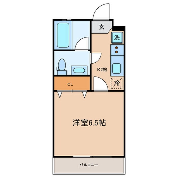 ビオトープ多摩川の物件間取画像