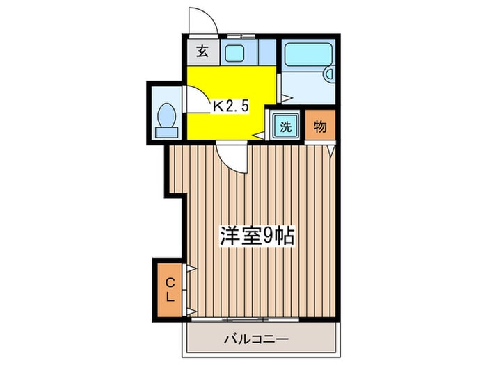 アバンⅡの物件間取画像