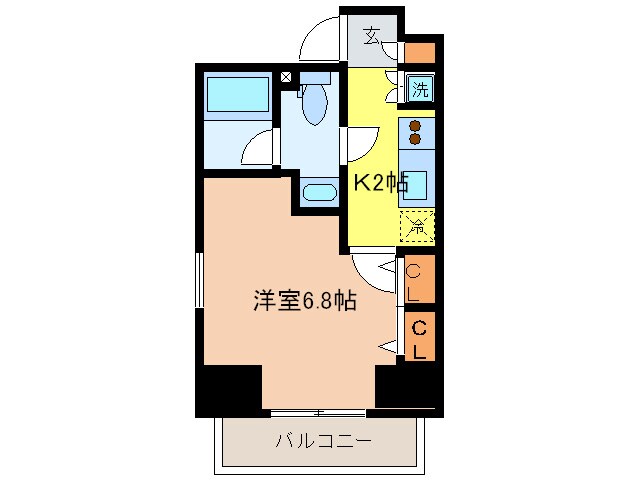 グランフォ－ス秋葉原の物件間取画像