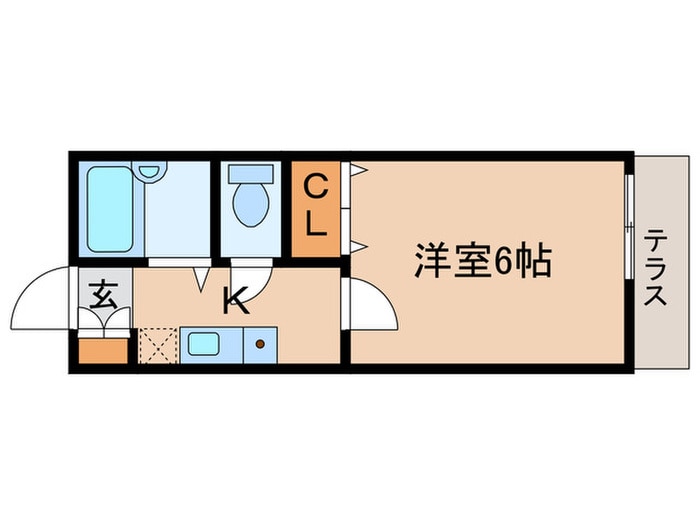 グリーンタウン5の物件間取画像