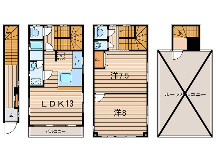 将ビルの物件間取画像