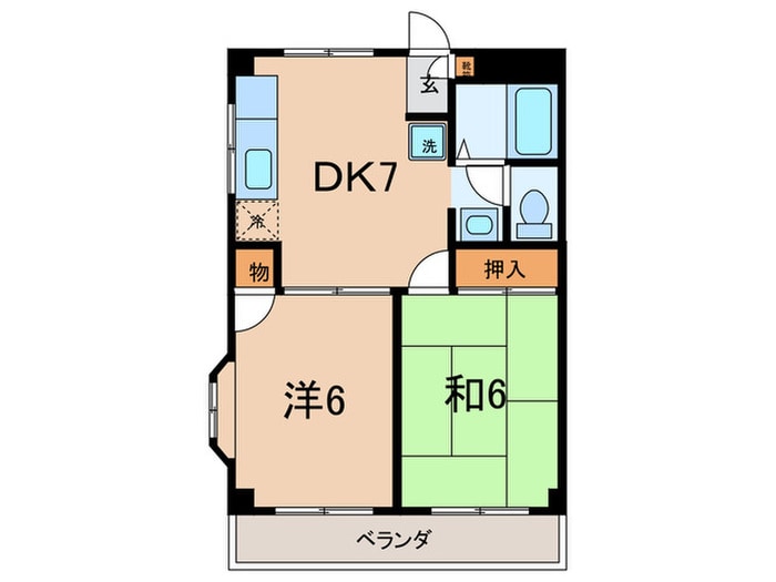 サンエトワールの物件間取画像