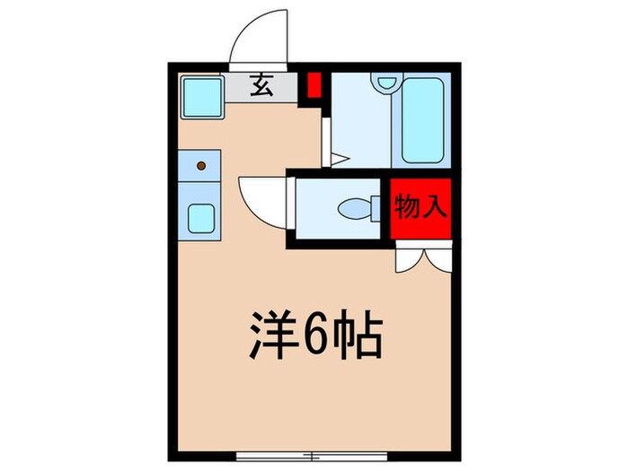 メゾン南長崎の物件間取画像