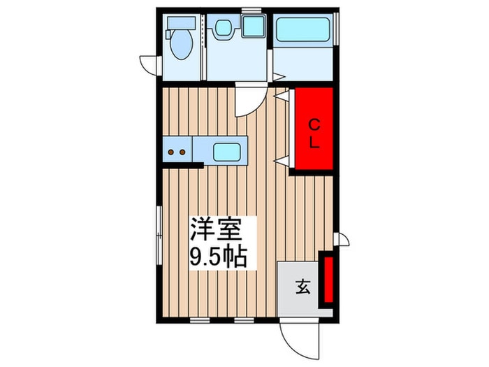 ハイツ佳苑の物件間取画像