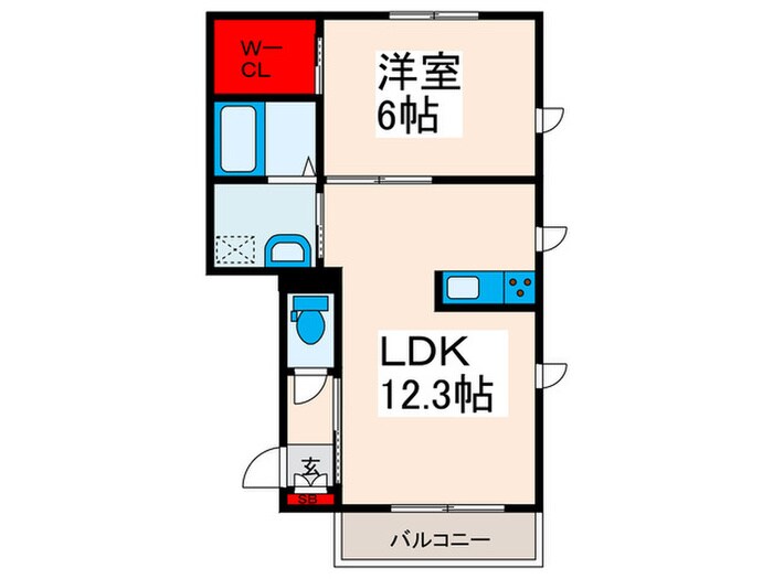 レイナ西尾久の物件間取画像