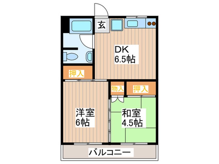物件間取画像