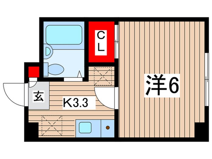 アルカディアの物件間取画像