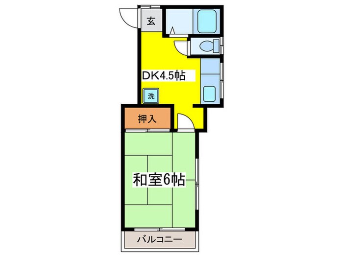 町田荘の物件間取画像