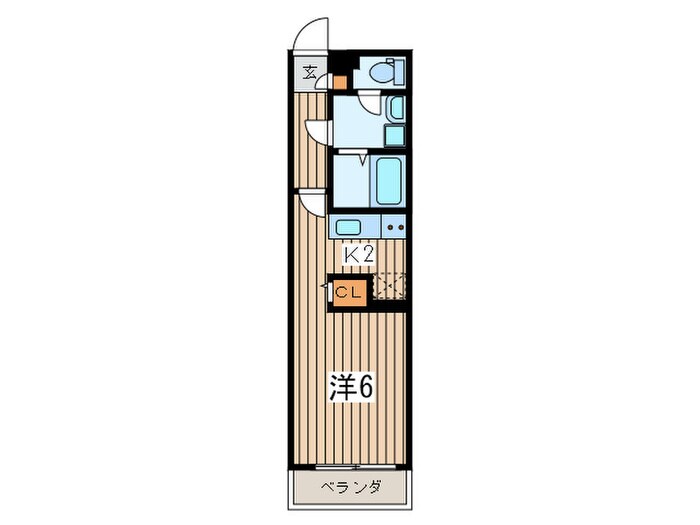 リブリ・Tsurugamineの物件間取画像