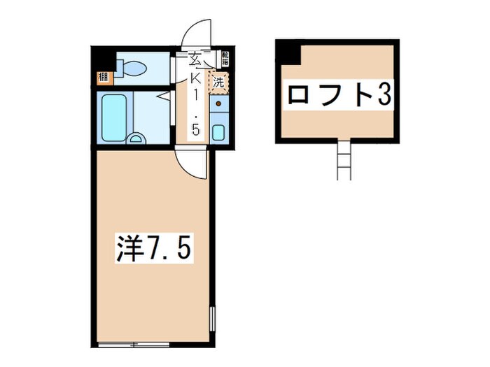 エスポワールの物件間取画像