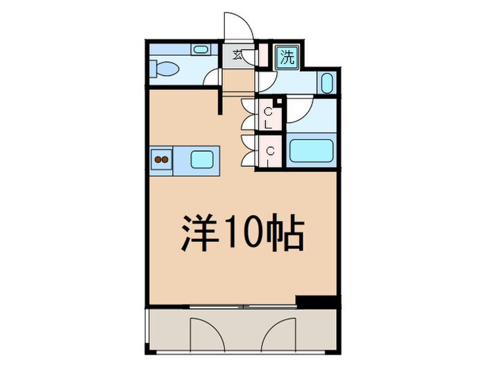 コンフォ－ト白金台の物件間取画像