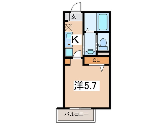 MELDIA相武台前Ⅱの物件間取画像