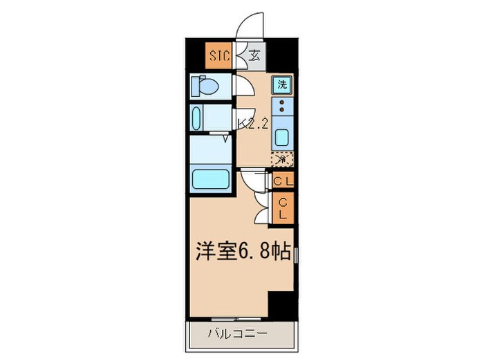 コンフォリア世田谷上馬の物件間取画像