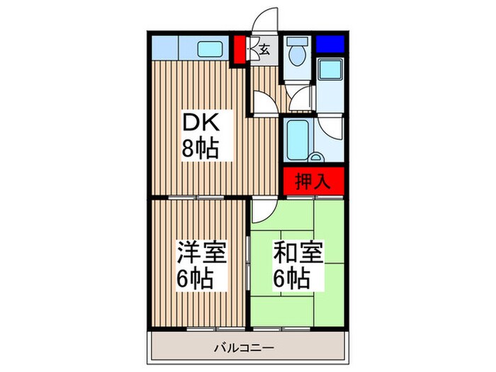 物件間取画像