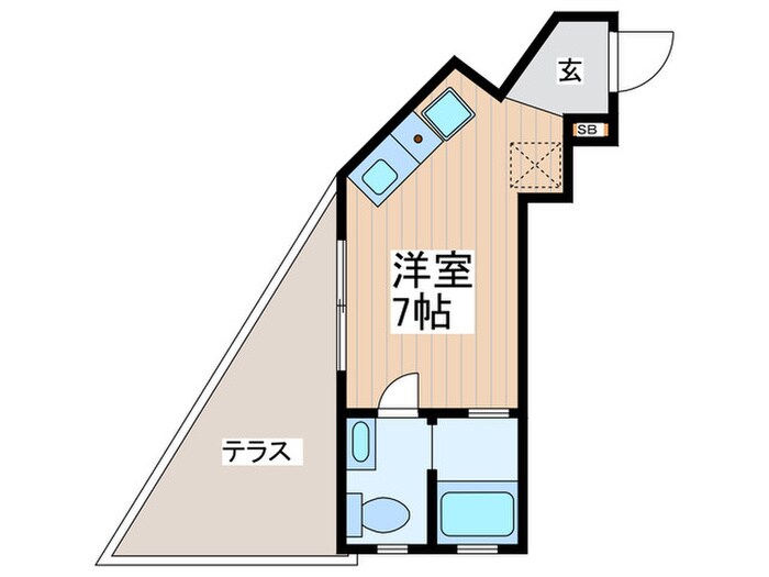 グランエッグス久我山の物件間取画像