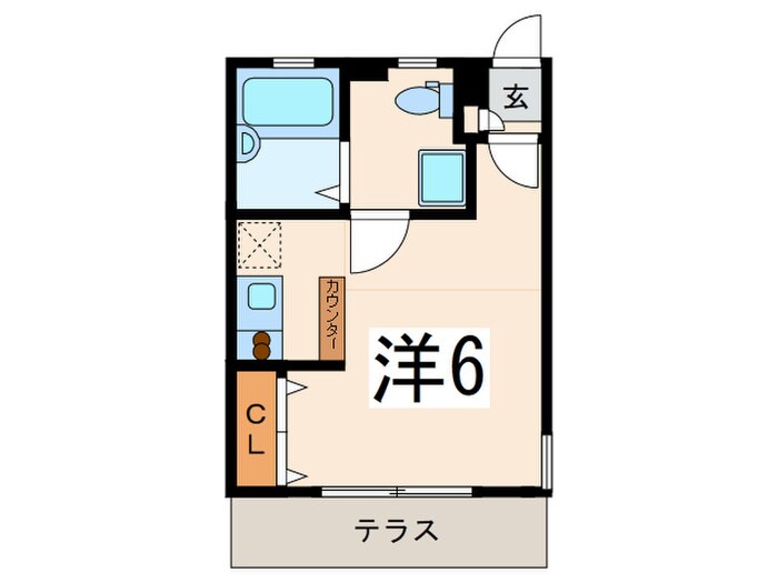 エディフィッシオ反町の物件間取画像