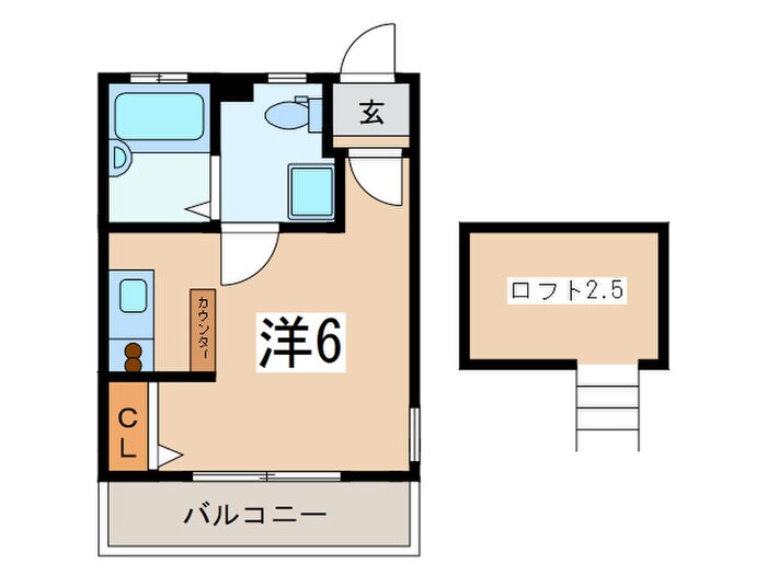 エディフィッシオ反町の物件間取画像