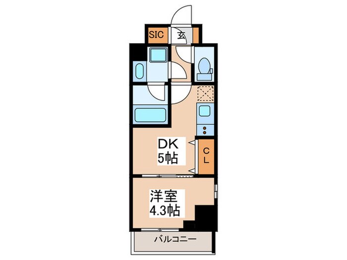 グランジット蔵前の物件間取画像