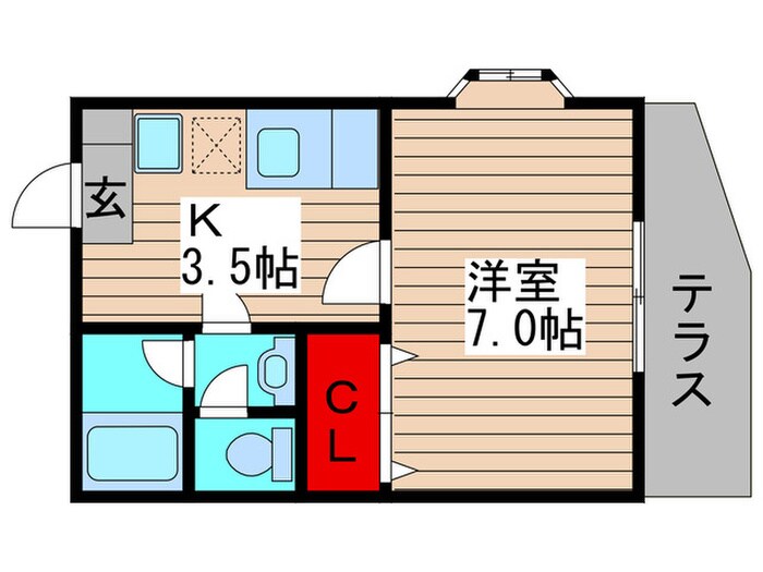 ル・コンフォルの物件間取画像