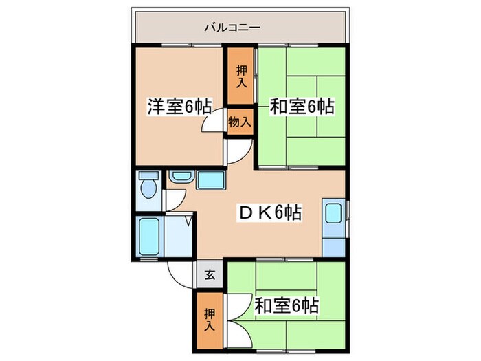 物件間取画像