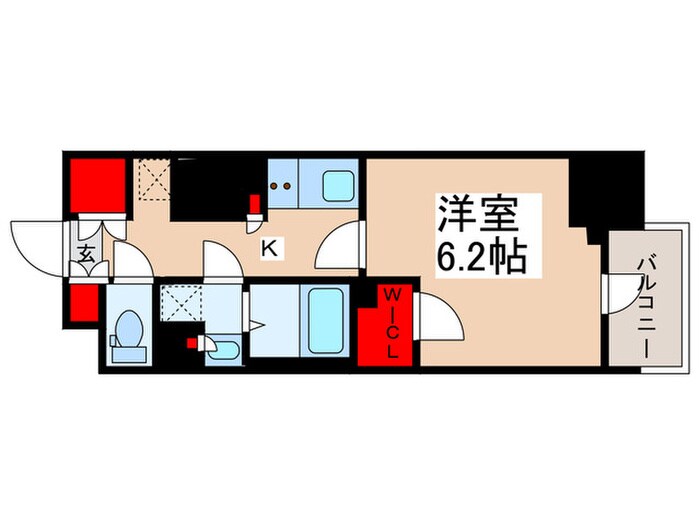 ドゥーエ亀戸の物件間取画像