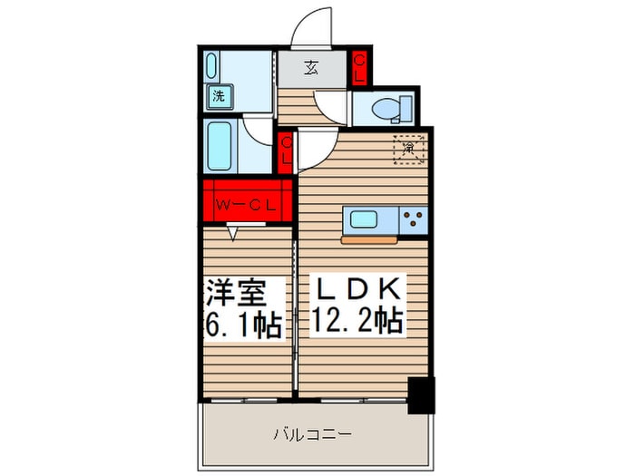 LIGHTS ISHIWARAの物件間取画像