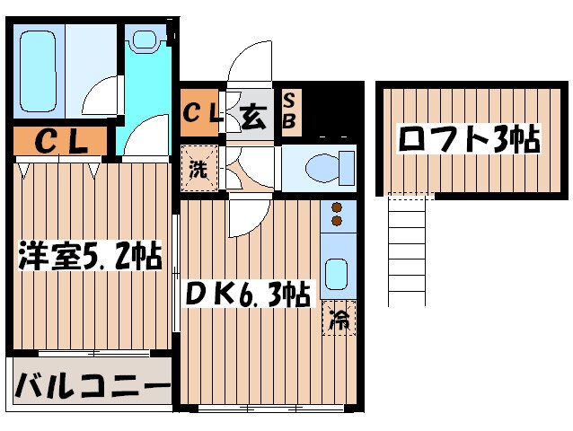 ドゥーエ阿佐ヶ谷の物件間取画像