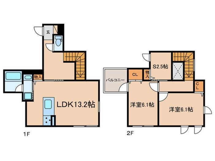 ルミエールの物件間取画像