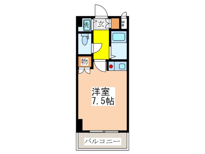 Ｇ・Ｋ　ＨＡＵＳの物件間取画像