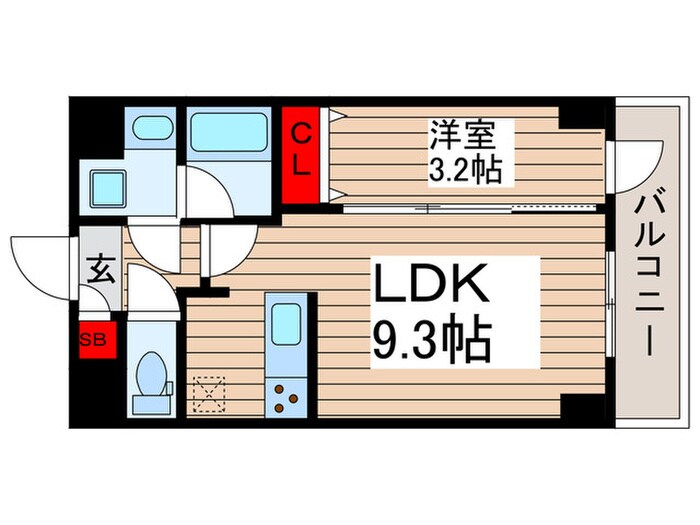 ドゥーエ曳舟の物件間取画像