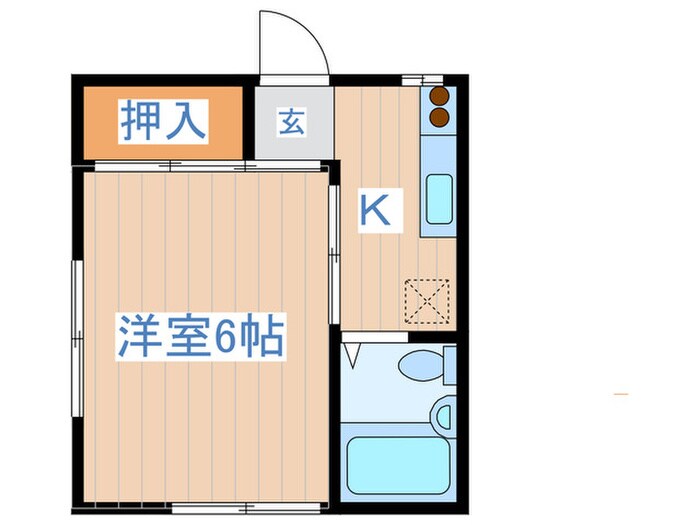 スコラハウス前原の物件間取画像