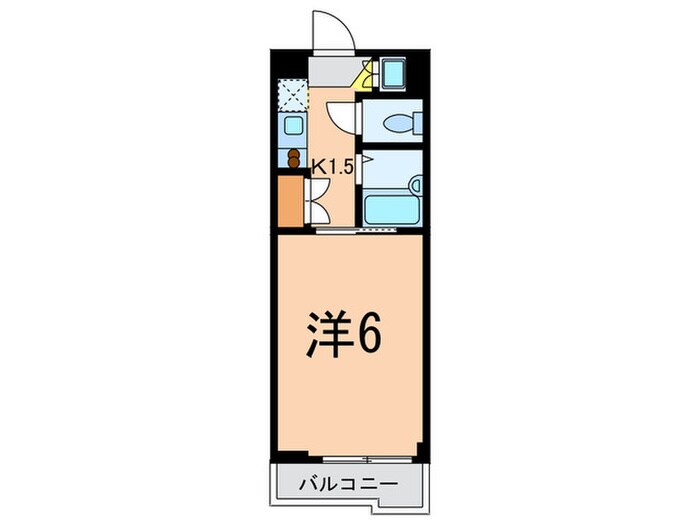 ル－ブル芝公園の物件間取画像