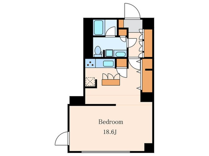 ミリアレジデンス南麻布の物件間取画像