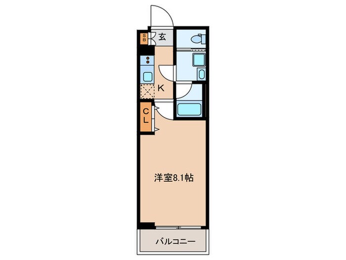 ＤＩＰＳ南六郷（107）の物件間取画像