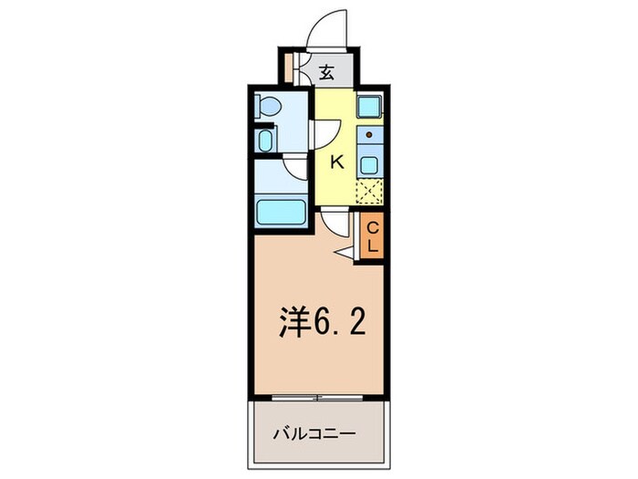 シーフォレシティ芝浦の物件間取画像