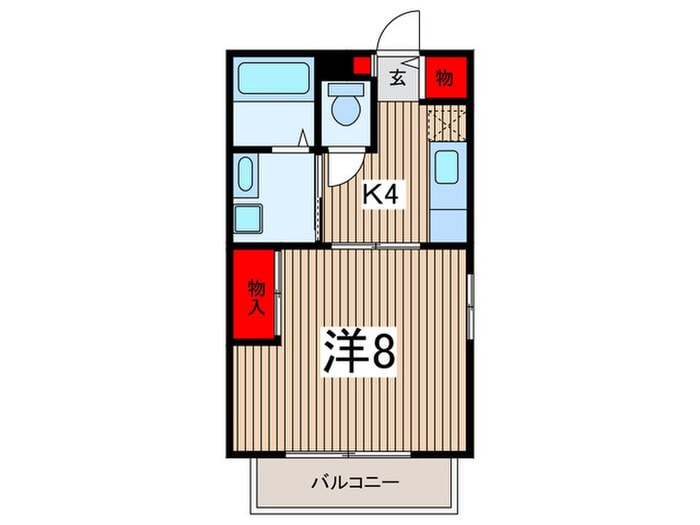 サンハイムの物件間取画像