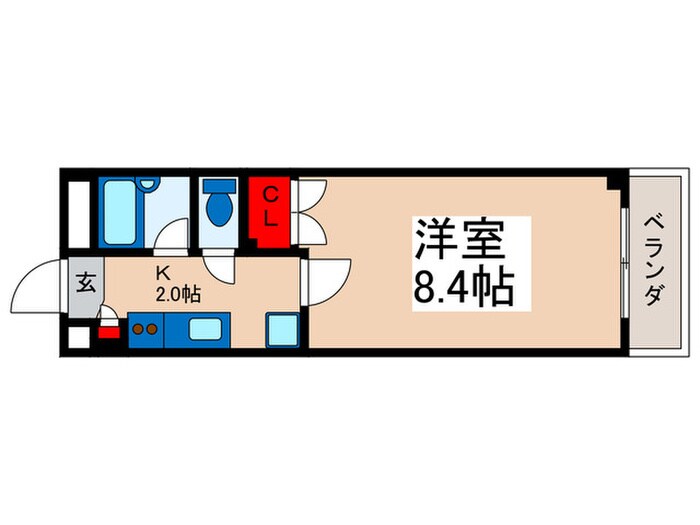 スプリングホ－ムの物件間取画像