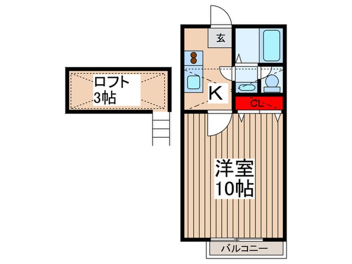 ニュープラザの物件間取画像