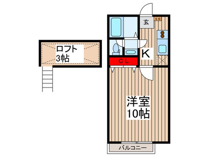 ニュープラザの物件間取画像