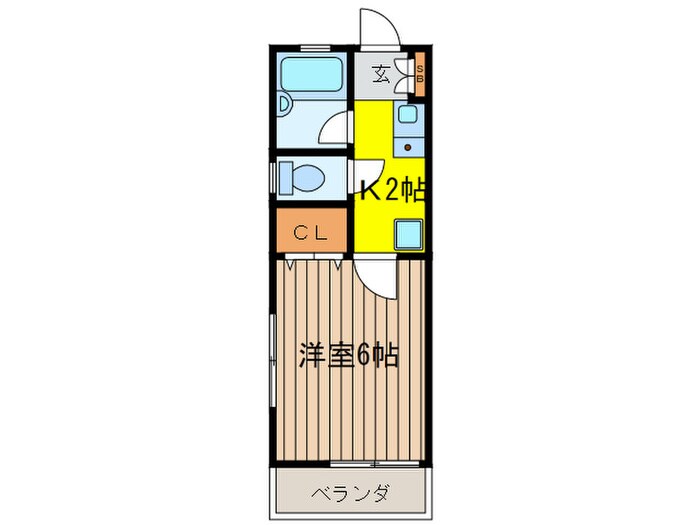 グランローザ上北沢の物件間取画像