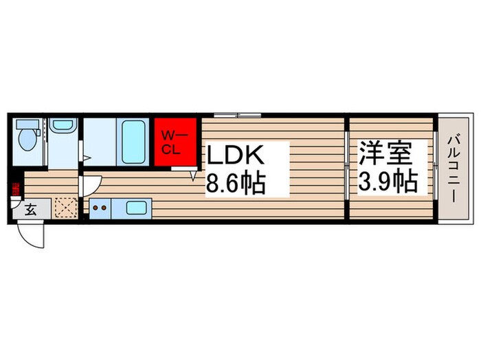 仮)Leaf Hills Shinmatsudoの物件間取画像