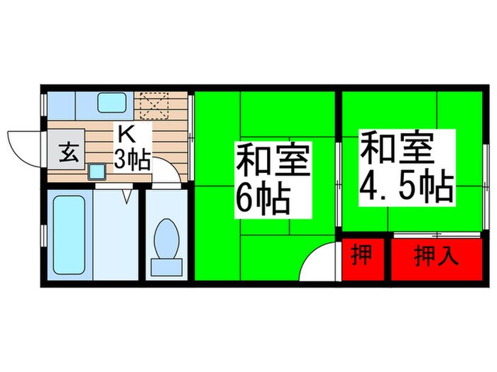 物件間取画像